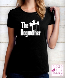 koszulka czarna damska dogmother